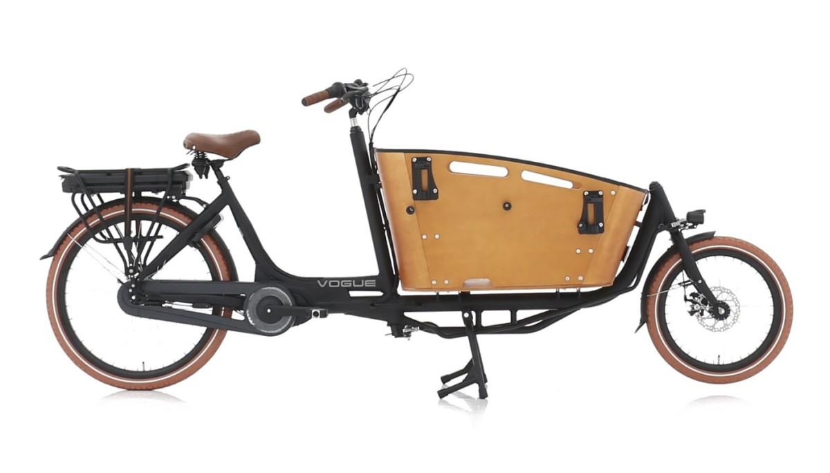 Vogue Carry 2 Bakfiets, Shimano Nexus, brown (3)