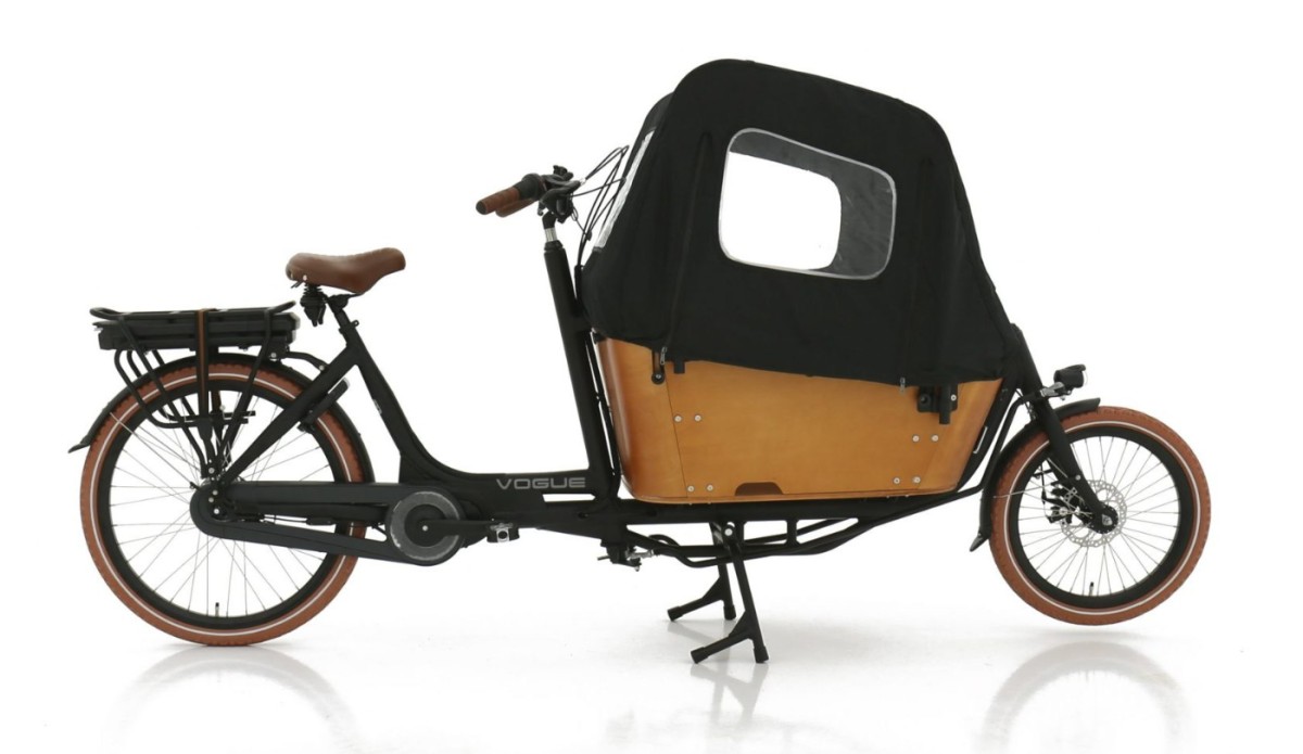 Vogue Carry 2 Bakfiets, Shimano Nexus, brown (4)