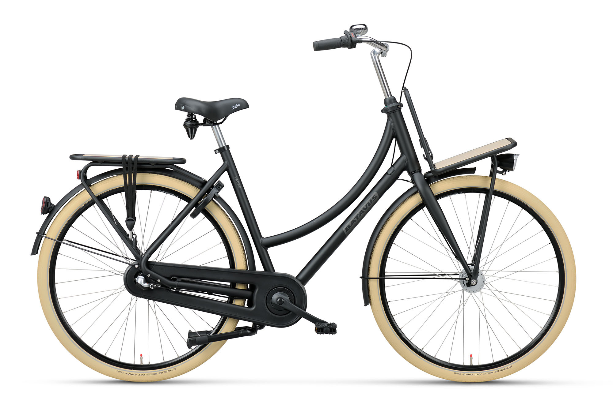 Packd-3 DR3 | Batavus Zwart mat, 49 cm