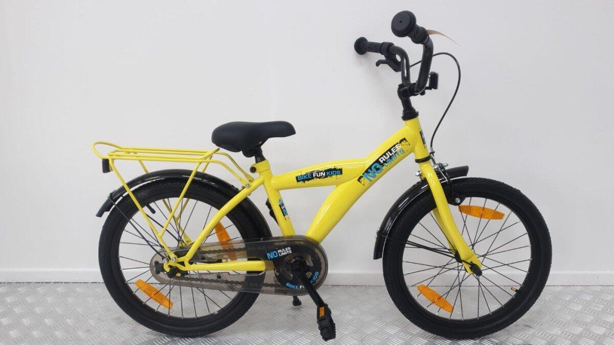 Bike Fun No Rules | nieuw | 2 jaar garantie | 16 inch | (2025), yellow
