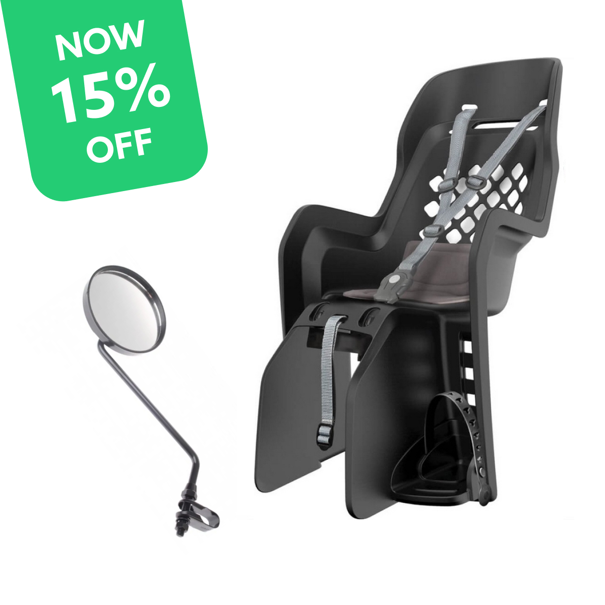 Mum/dad bike accessories set