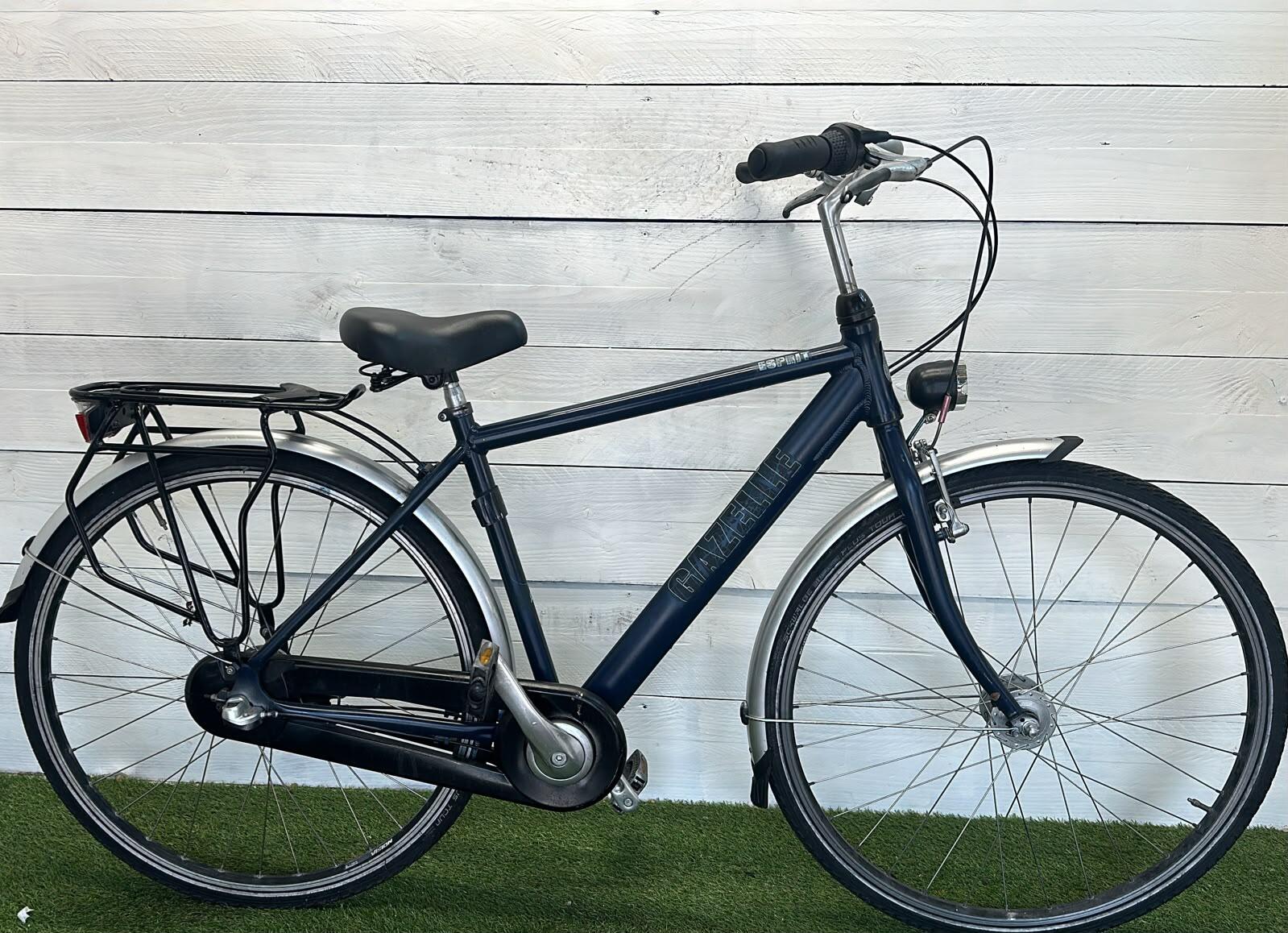 Gazelle city bike, blue