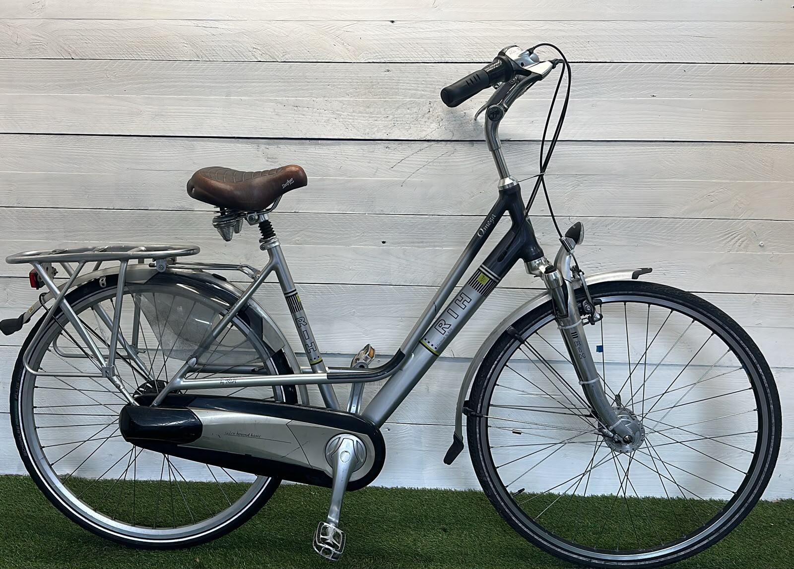 RIH city bike, grey/metal