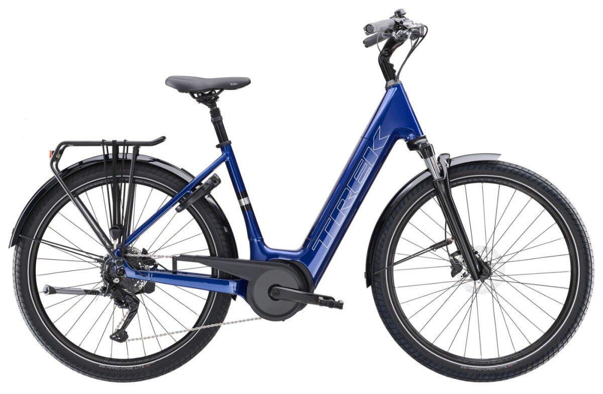 Trek Verve+ 3 | Nieuw 2 jaar garantie | 28 inch | 545Wh, blue