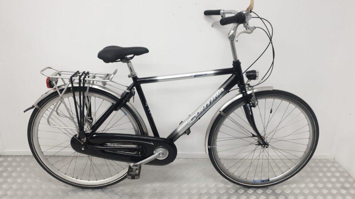 Cortina Stadsfiets | Gebruikt | 3 maanden garantie | 28 in, black
