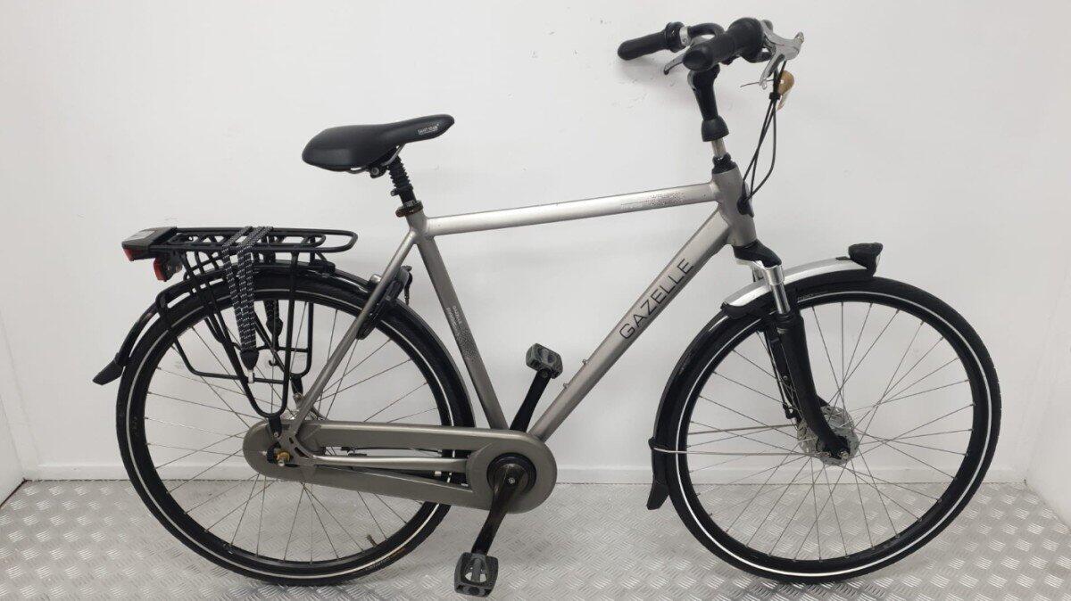 Gazelle Paris | Gebruikt | 3 maanden garantie | 28 inch |, grey/metal