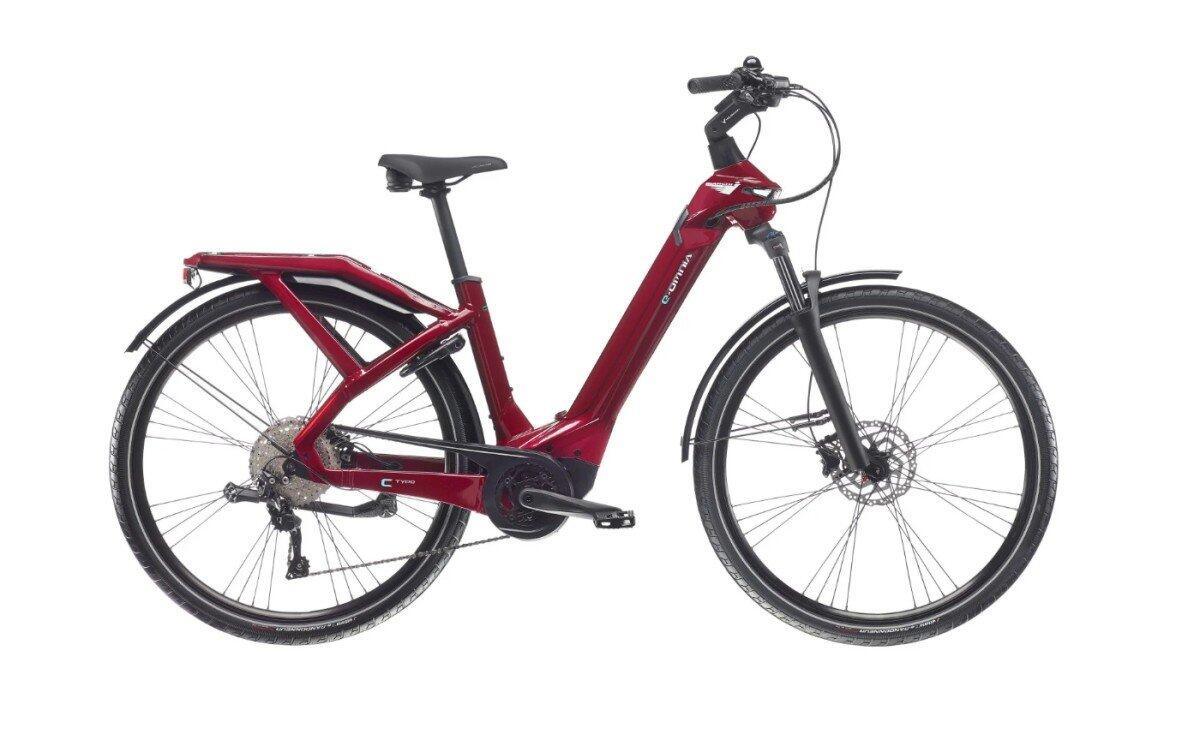 Bianchi E-OMNIA CTYPE DEO10 BOSCH500 500Wh, red