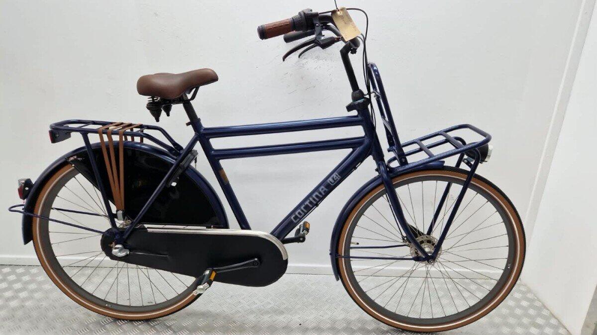 Cortina U4 | Gebruikt | 3 maanden garantie | 28 inch, Shimano Nexus, blue