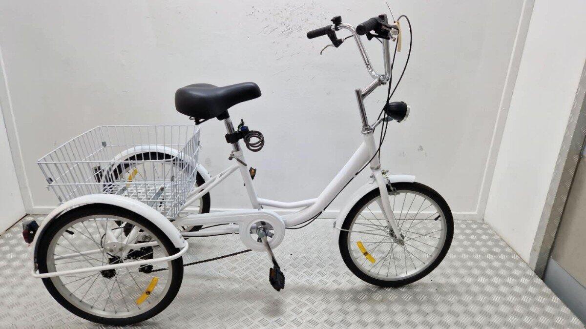 driewieler | Gebruikt | 3 maanden garantie | 20 in, white