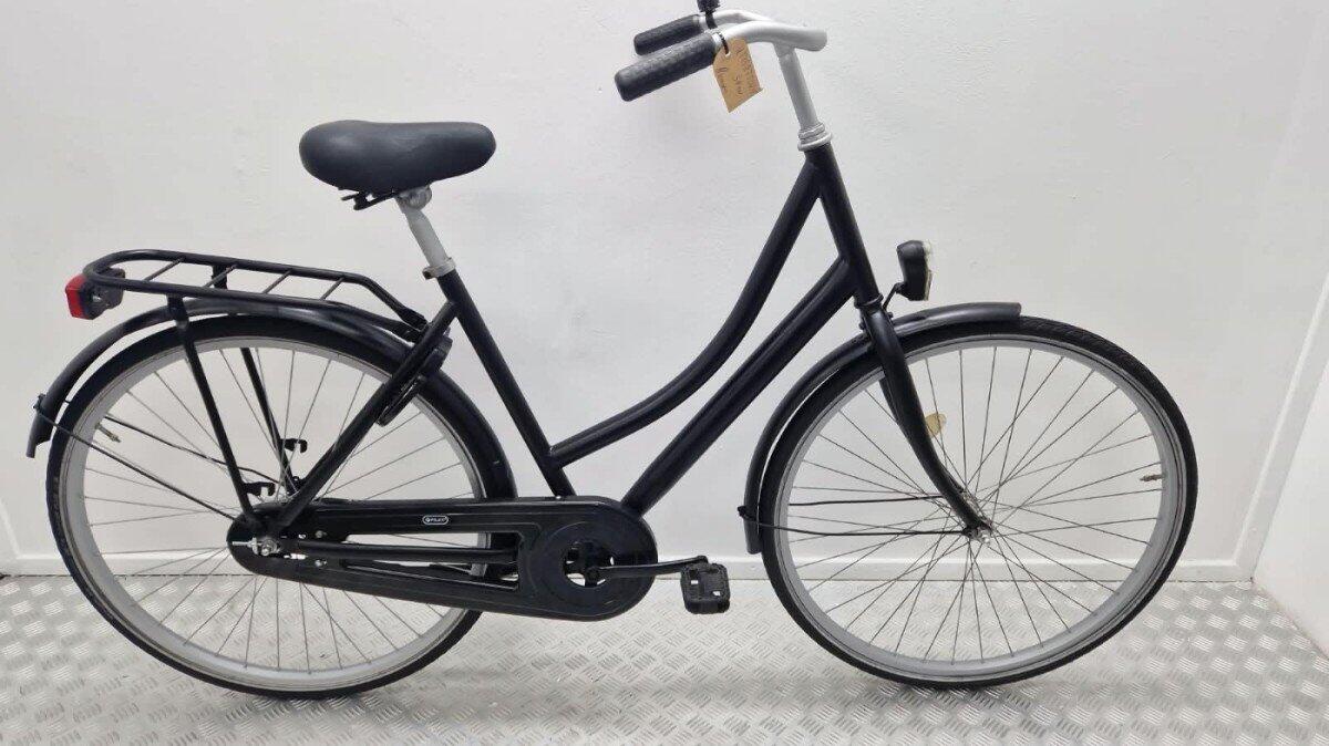 Omafiets | Gebruikt | 3 Maanden Garantie |, black