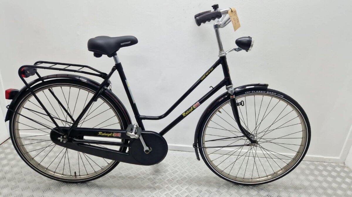 Raleigh Omafiets | Gebruikt | 3 Maanden Garantie |, black