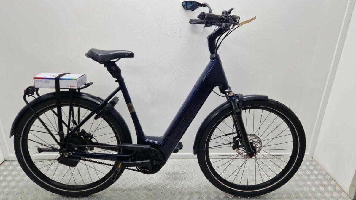 Trek District + 5 | Gebruikt | 6 maanden garantie | 28, blue