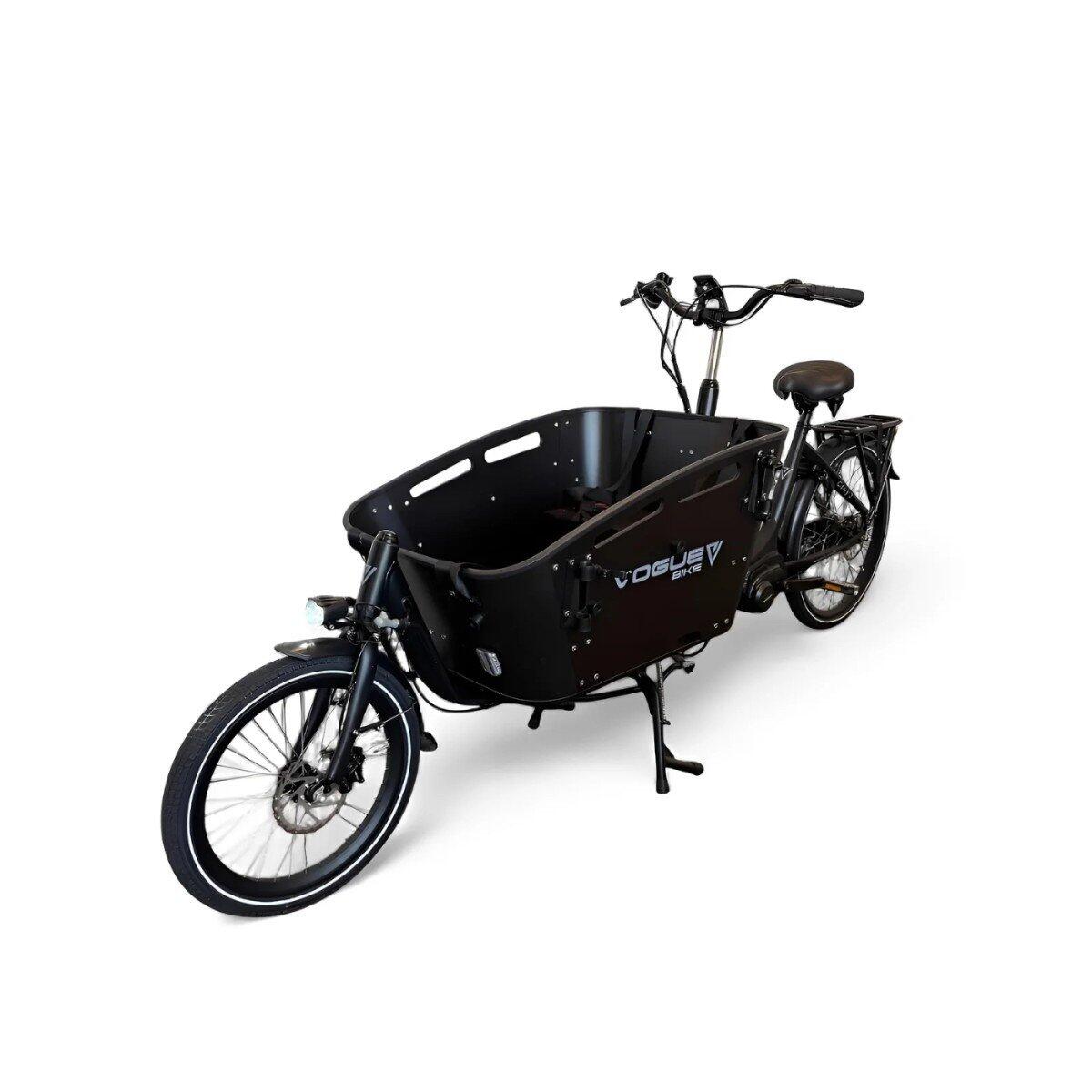 Vogue Carry 2 Bakfiets 301Wh, Shimano Nexus, black