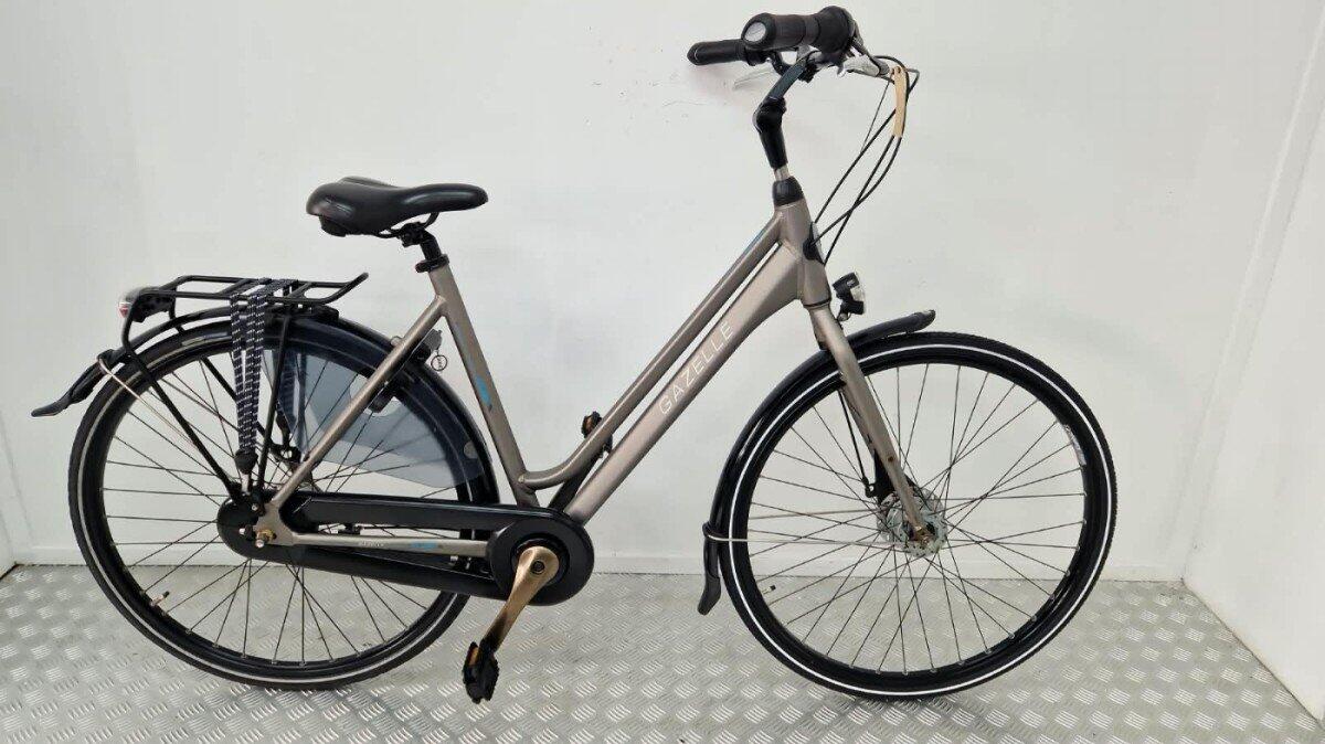 Gazelle Vento c7 | Gebruikt | 3 maanden garantie | 28 inc, Shimano Nexus, grey/metal