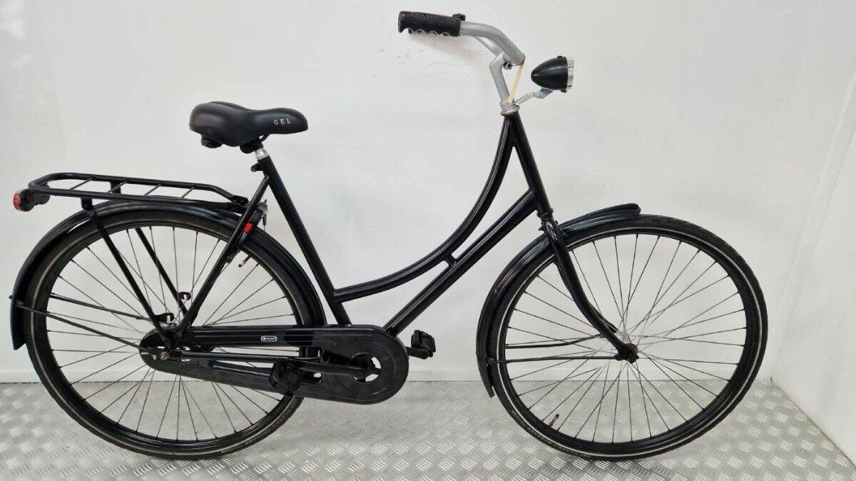 Omafiets | Gebruikt | 3 Maanden Garantie | 28 inch, black