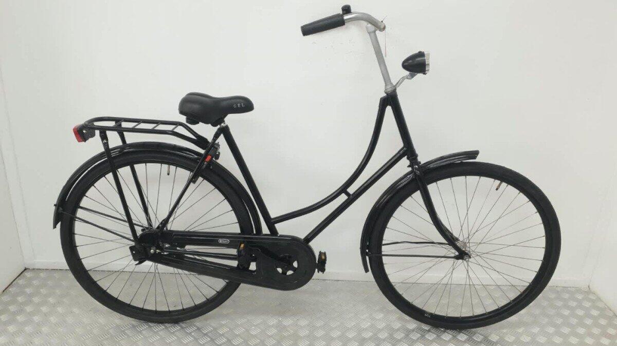 Omafiets | Gebruikt | 3 Maanden Garantie | 28 inch, black