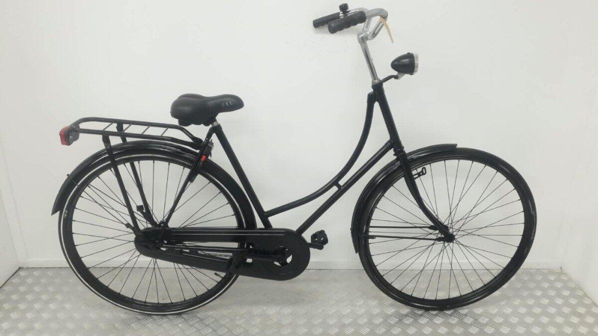 Omafiets | Gebruikt | 3 Maanden Garantie | 28 inch, black