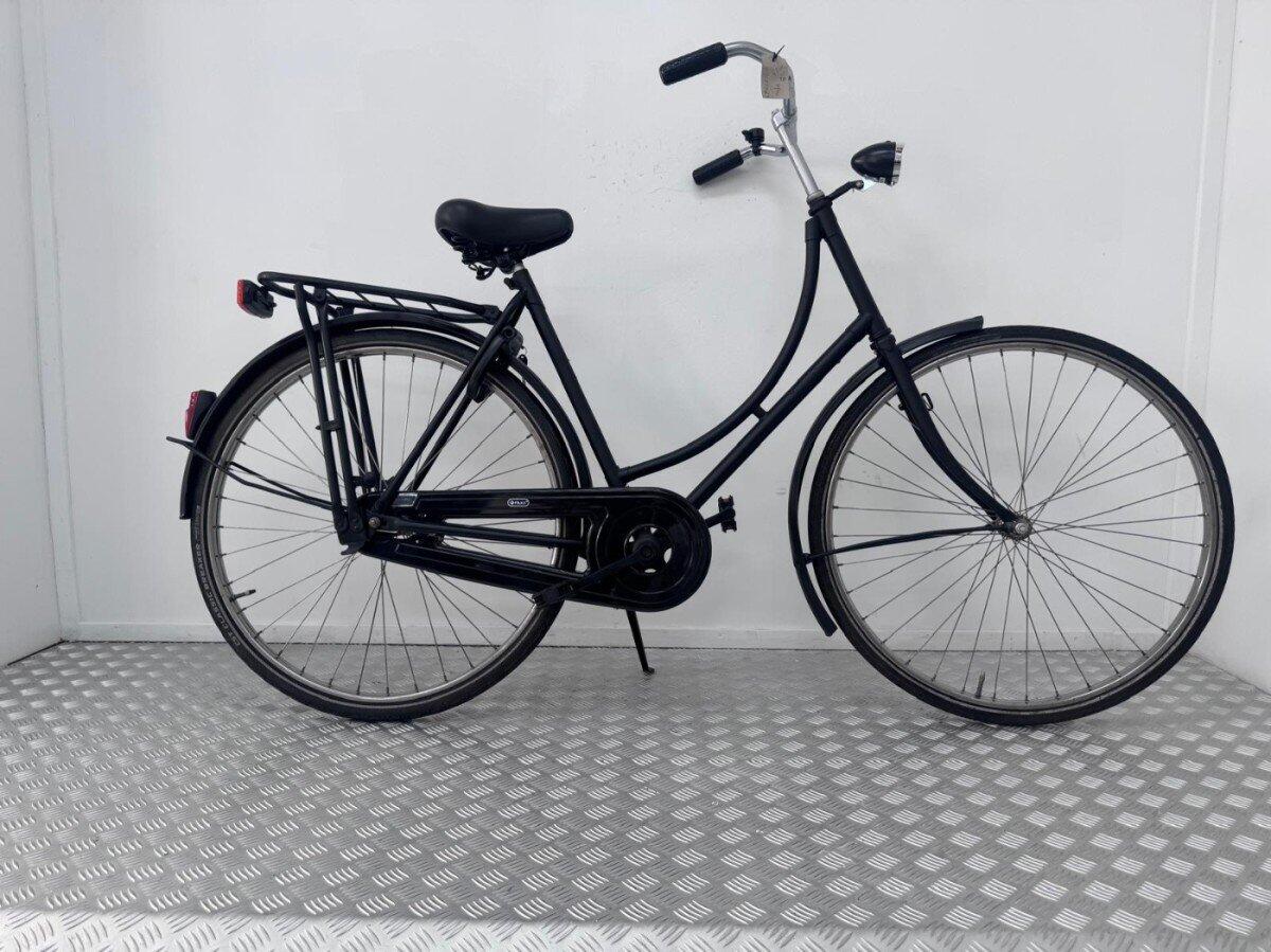 Omafiets | Gebruikt | 3 Maanden Garantie | 28 inch, black