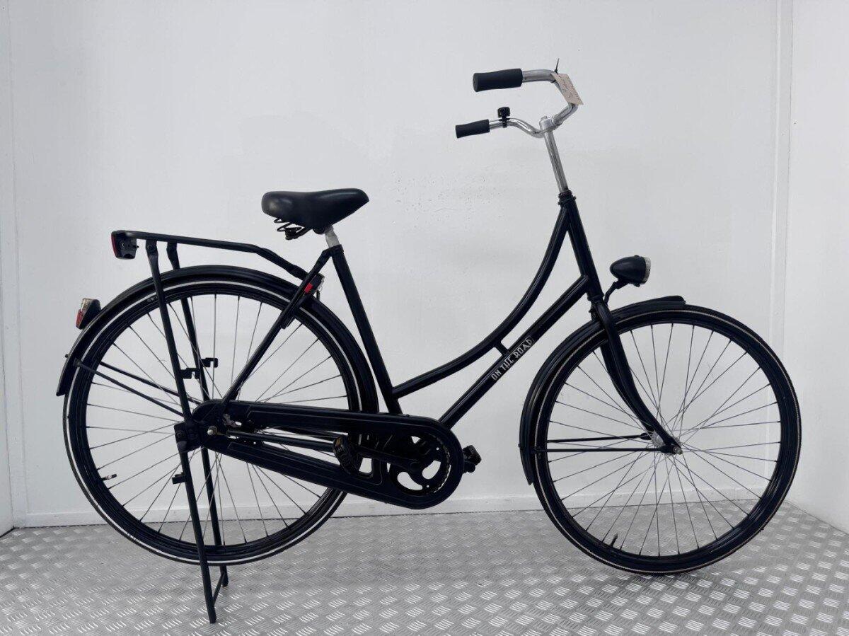 On the road Omafiets | Gebruikt | 3 Maanden Garantie | 28 inch, black