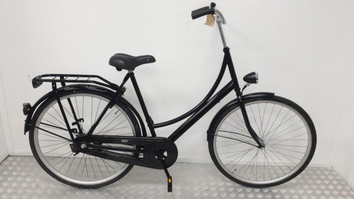 omafiets | Gebruikt | 3 maanden garantie |, black