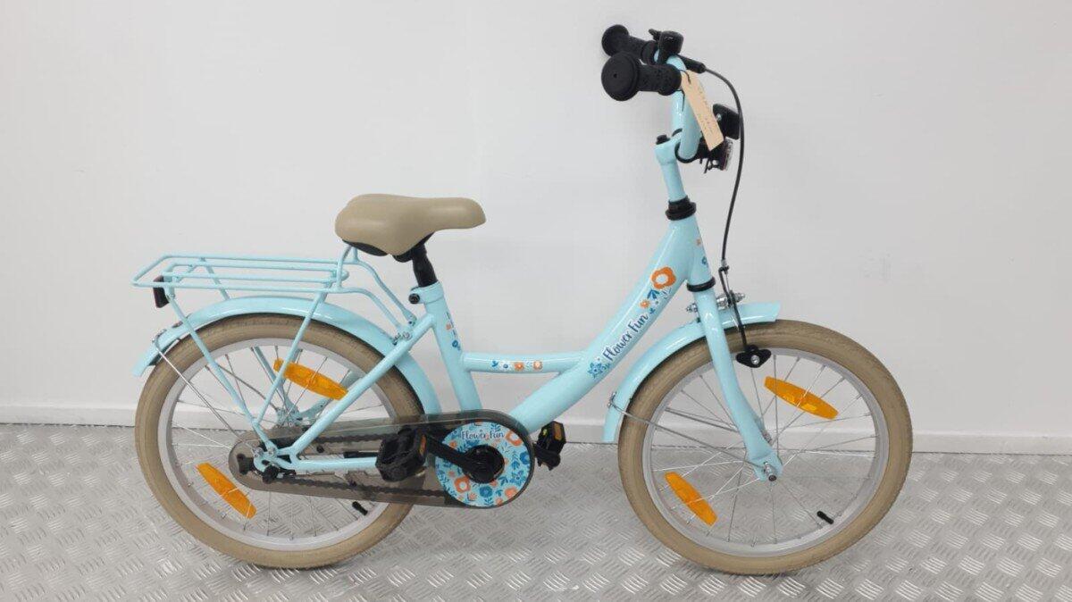 meisjesfiets 16" Flower Fun | Zo goed als ni, blue