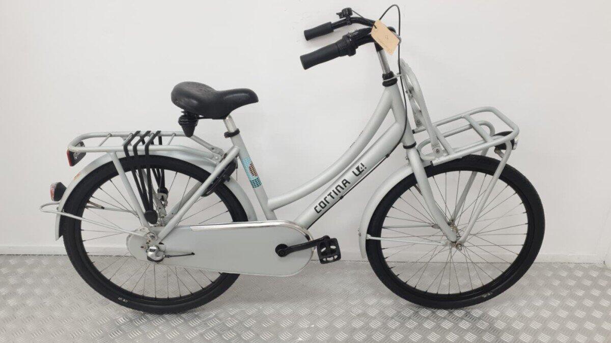 Cortina U4 | Gebruikt | 3 Maanden Garantie | 24 inch |, Shimano Nexus, grey/metal