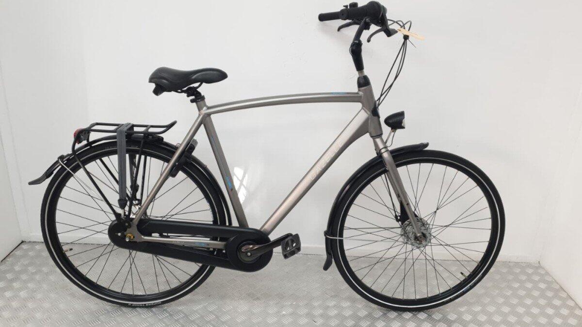 Gazelle Vento  | Gebruikt | 3 maanden garantie | 28 inc, Shimano Nexus, grey/metal