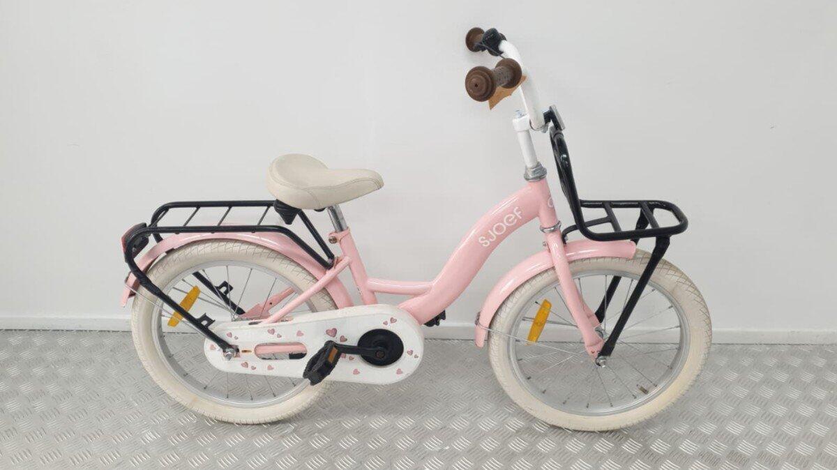 Kinderfiets | Gebruikt | 3 maanden garantie | 18 i, pink