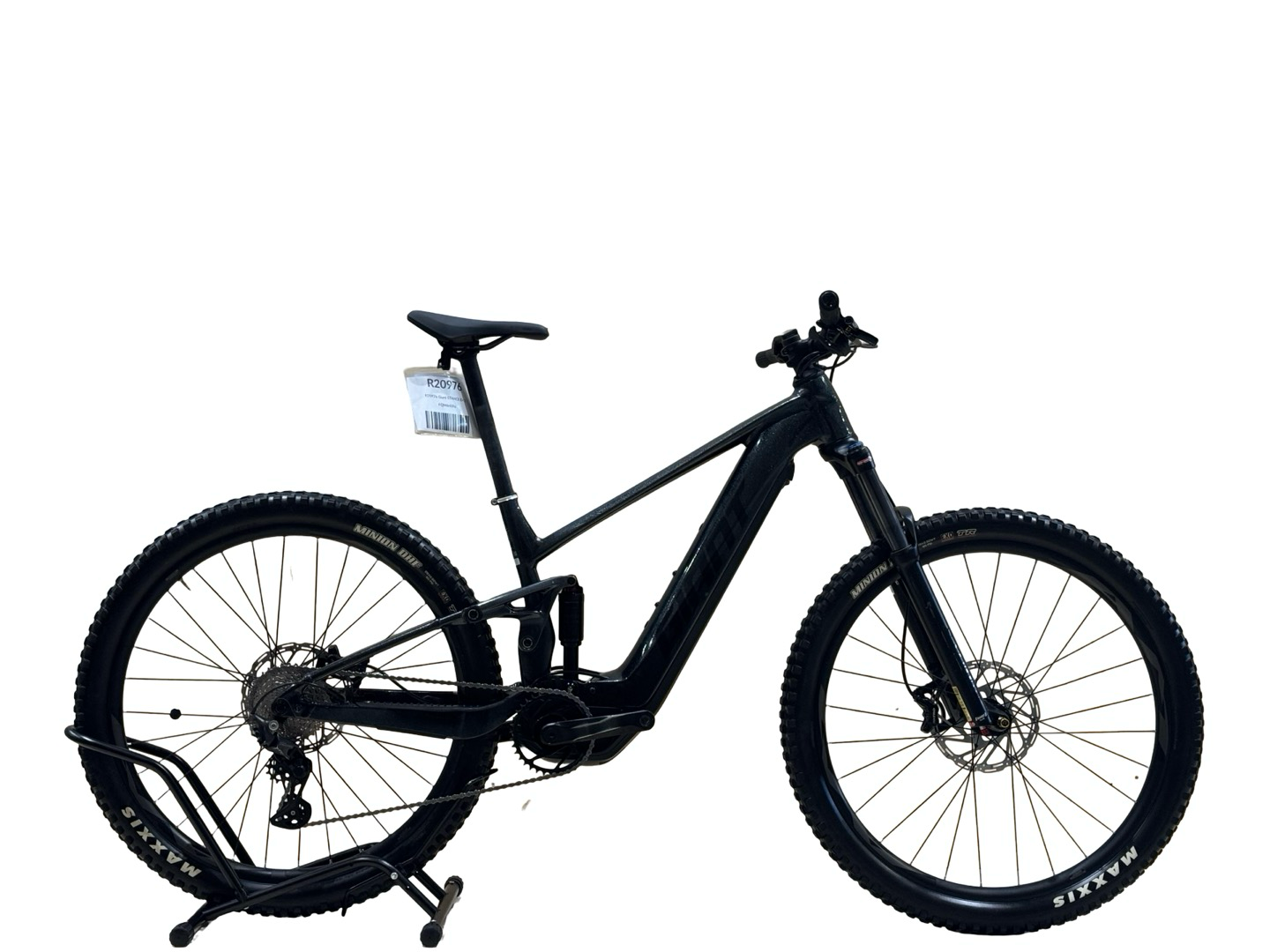 kinderfahrrad schwarz matt CTM ROCKY 1.0 24