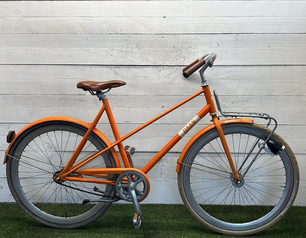 Transport city bike, orange