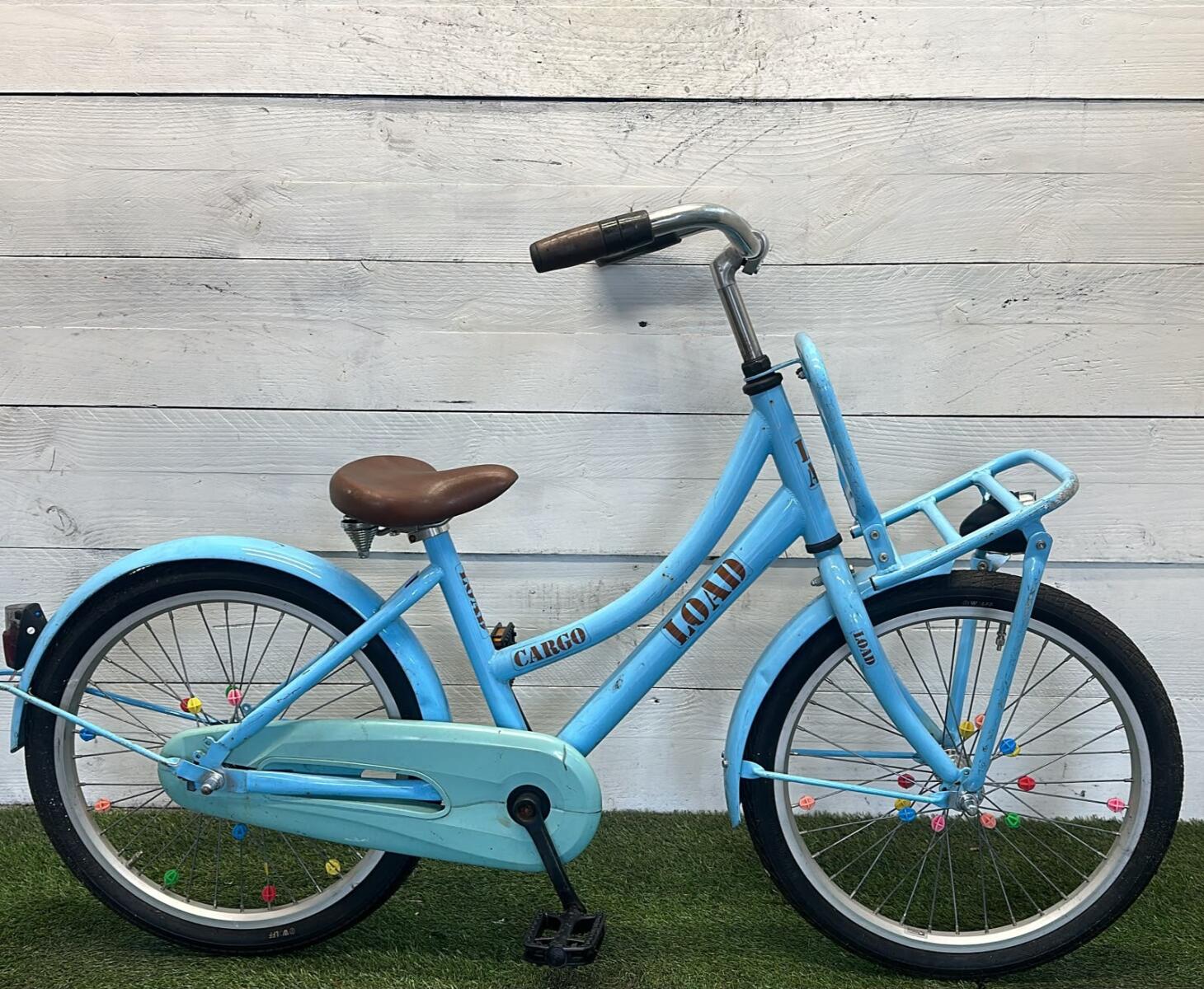 Transport city bike, blue