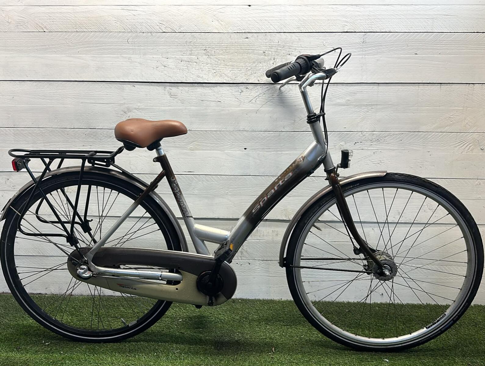 Sparta city bike, grey/metal