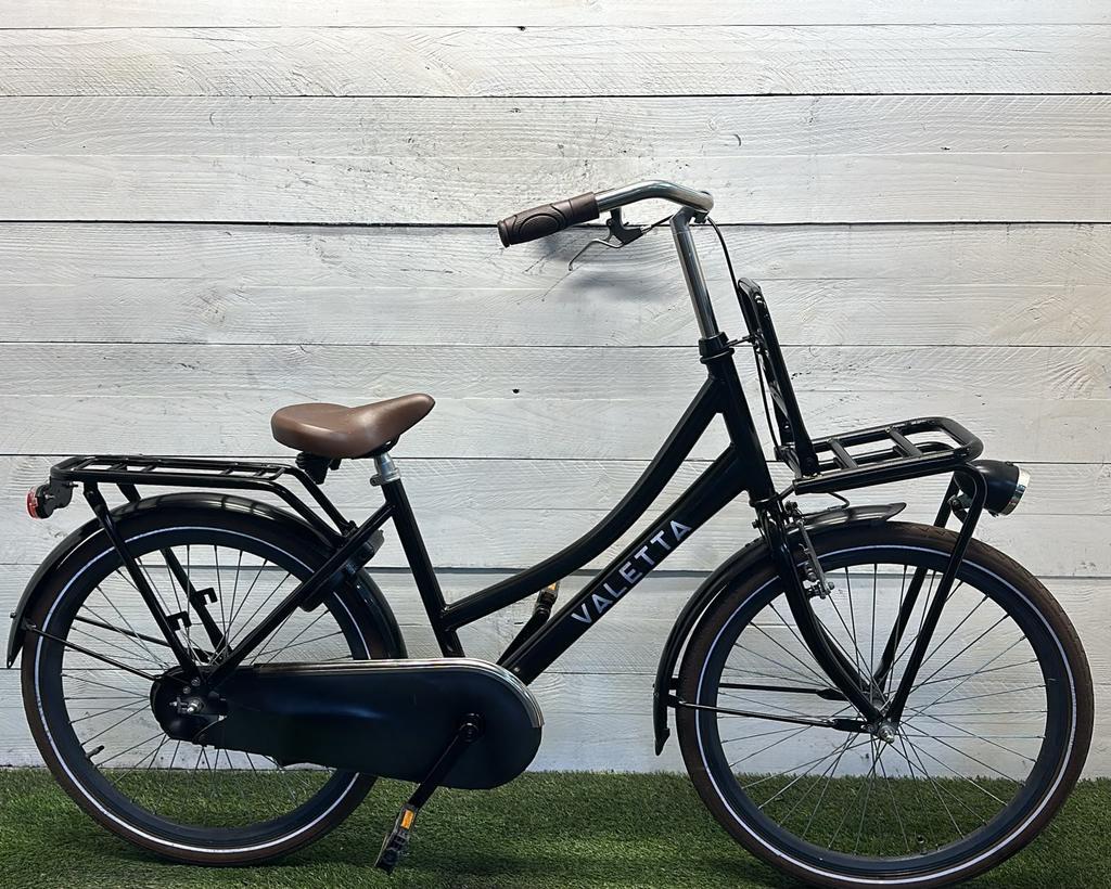 Transport city bike, black