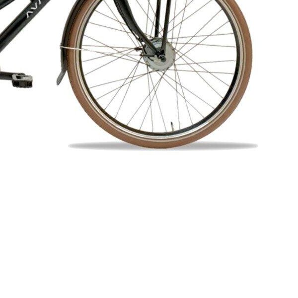 Avalon E-Cargo N7 D50cm. Zwart Mat, Disc. 2026 model 432Wh, black (3)