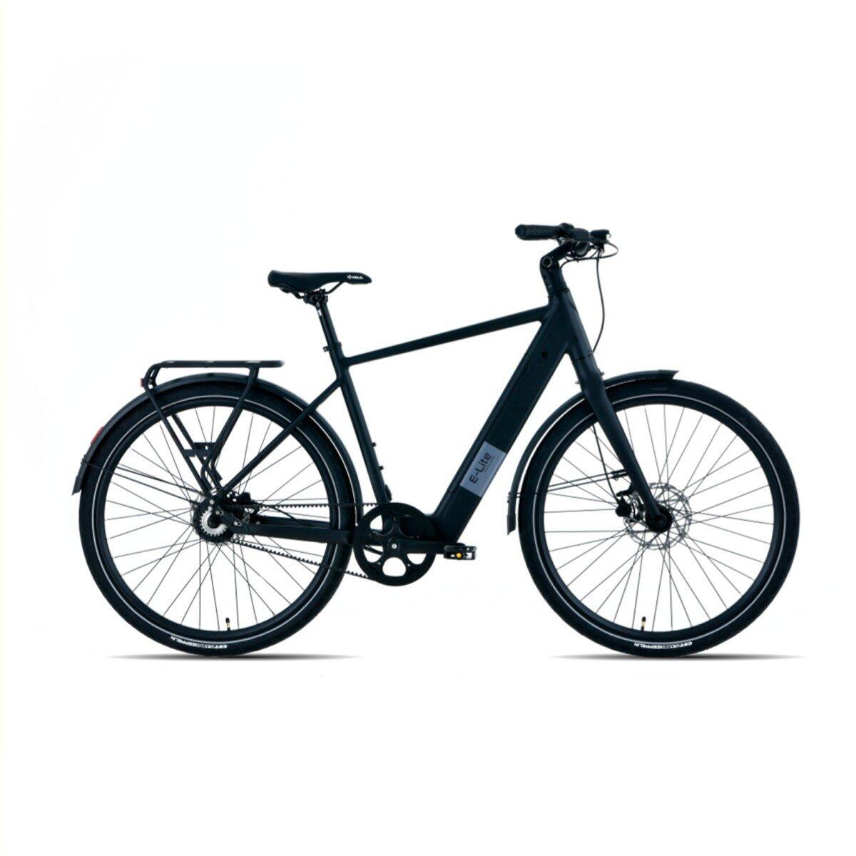 Avalon E-Lite Heren 54cm Zwart Mat 360Wh, black