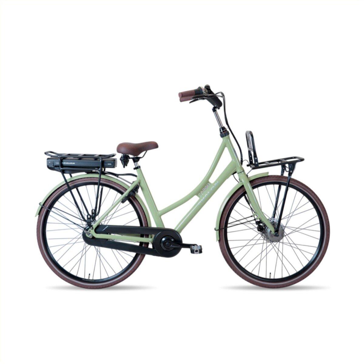 Avalon E-Cargo N7 D56cm. Slate Green Disc. 2026 model 540Wh, green