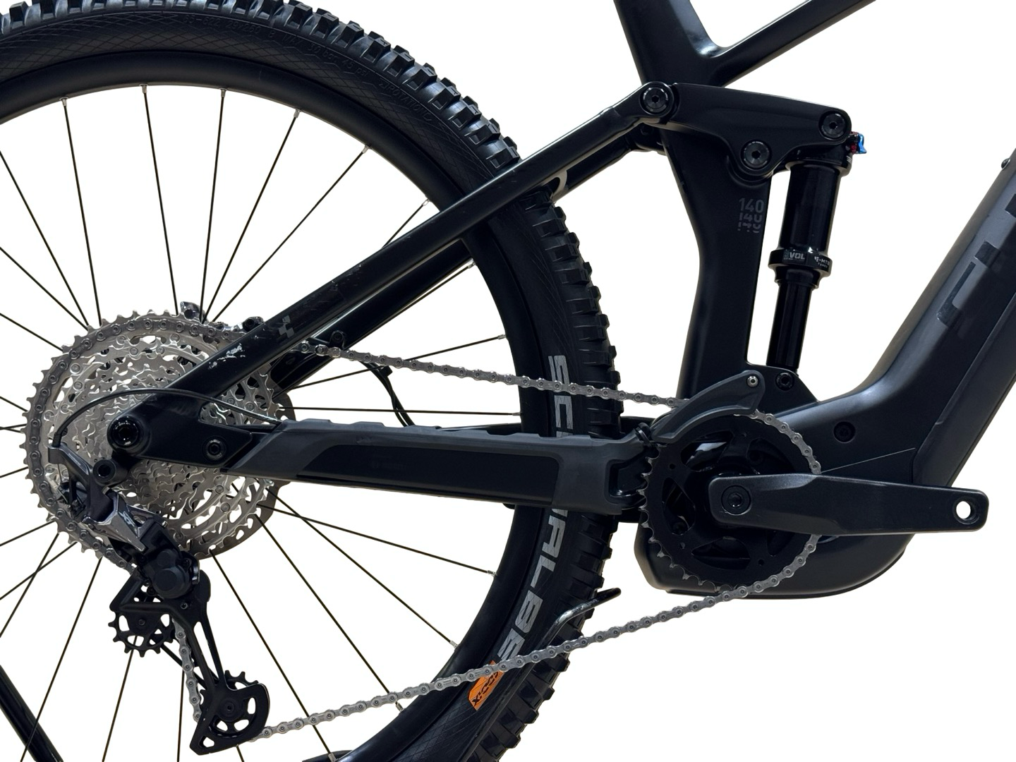 Cube Stereo Hybrid 140 HPC SLX 750 Carbon 29 inch E-Mountainbike Shimano XT 2024 (5)