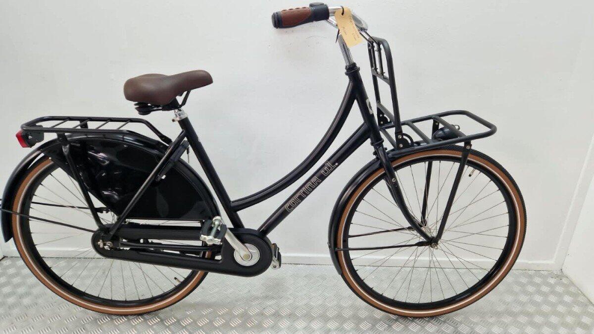 Cortina U1  | Gebruikt | 3 Maanden Garantie | 28 inch |, Shimano Nexus, black