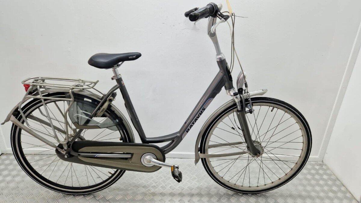 Batavus Monaco | gebruikt | 3 maanden garantie | 28 inch, grey/metal