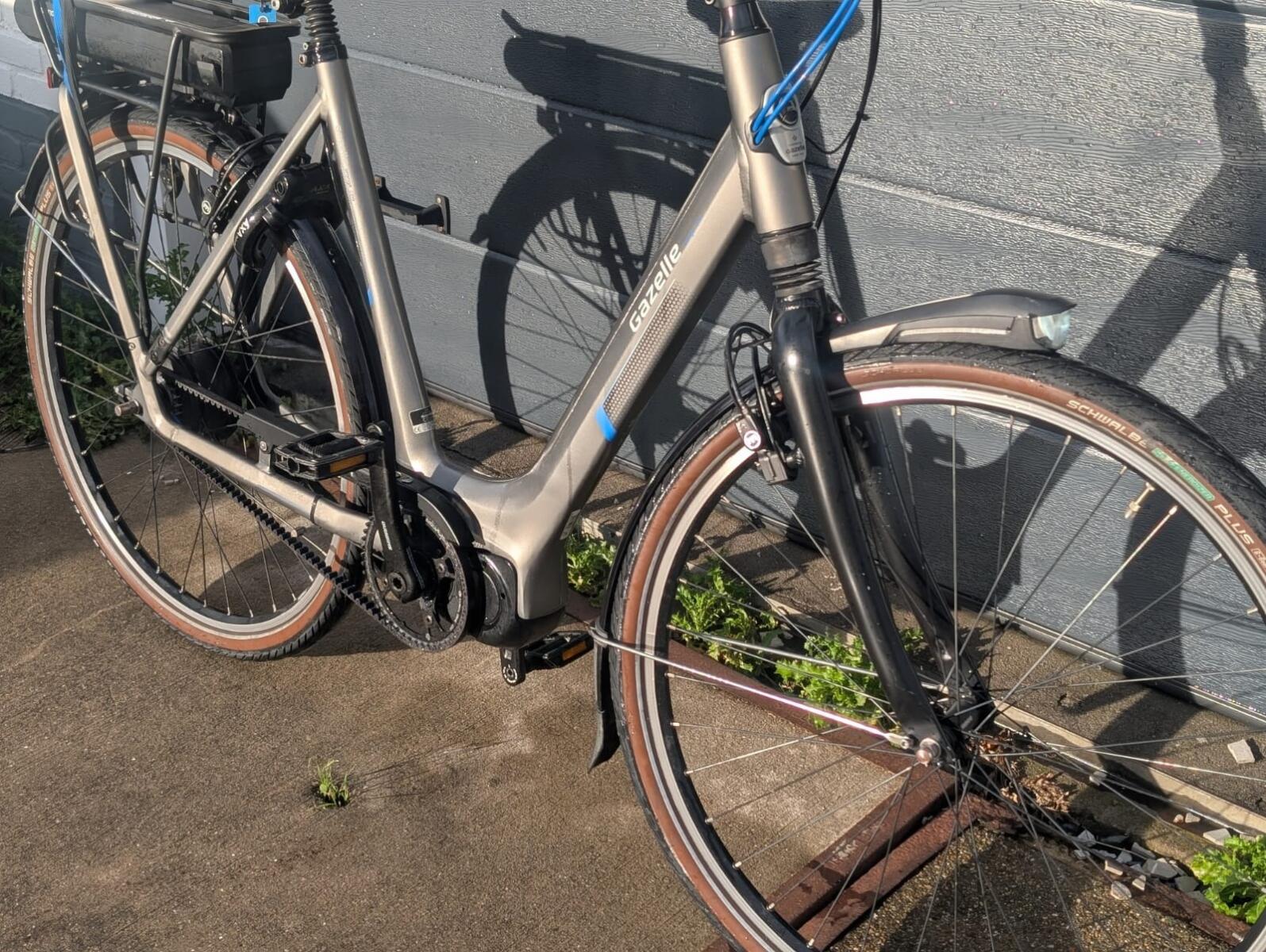 Gazelle Orange C310 Shimano middenmotor, Riemaandrijving (3)
