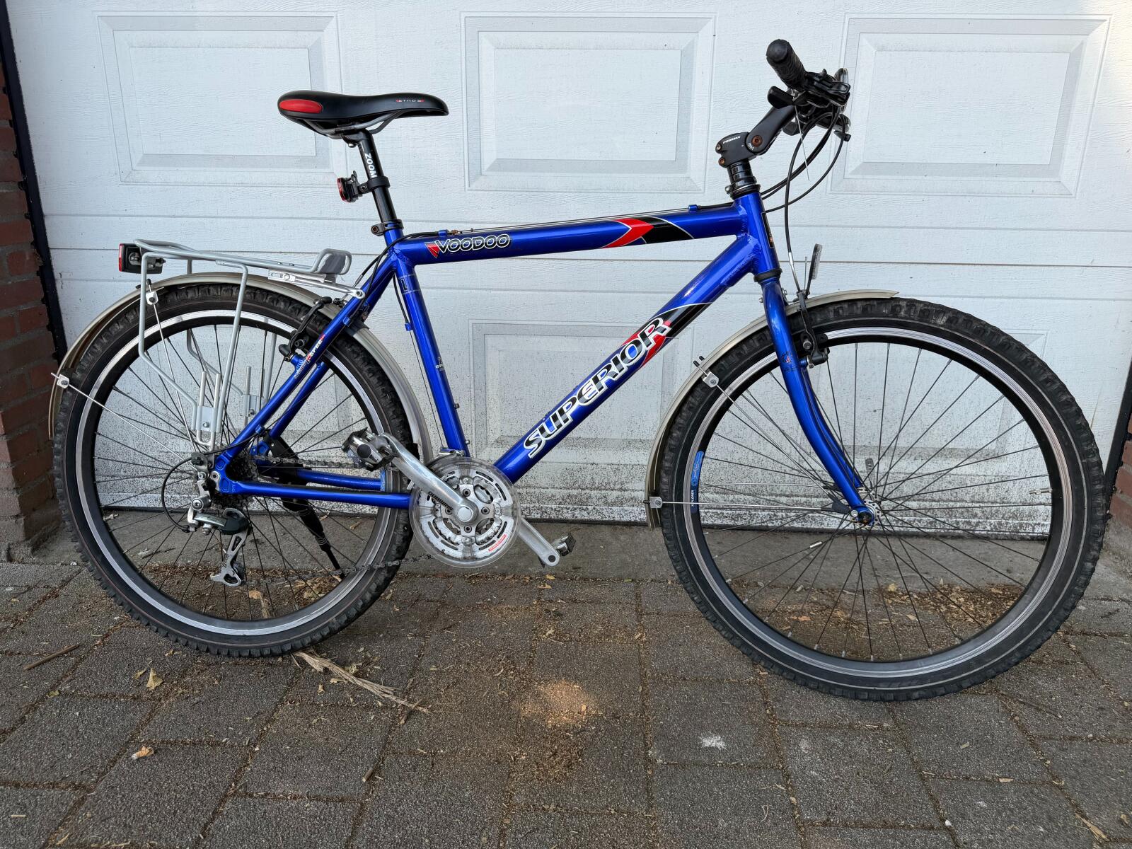 Blue Superior Voodoo mountain bike