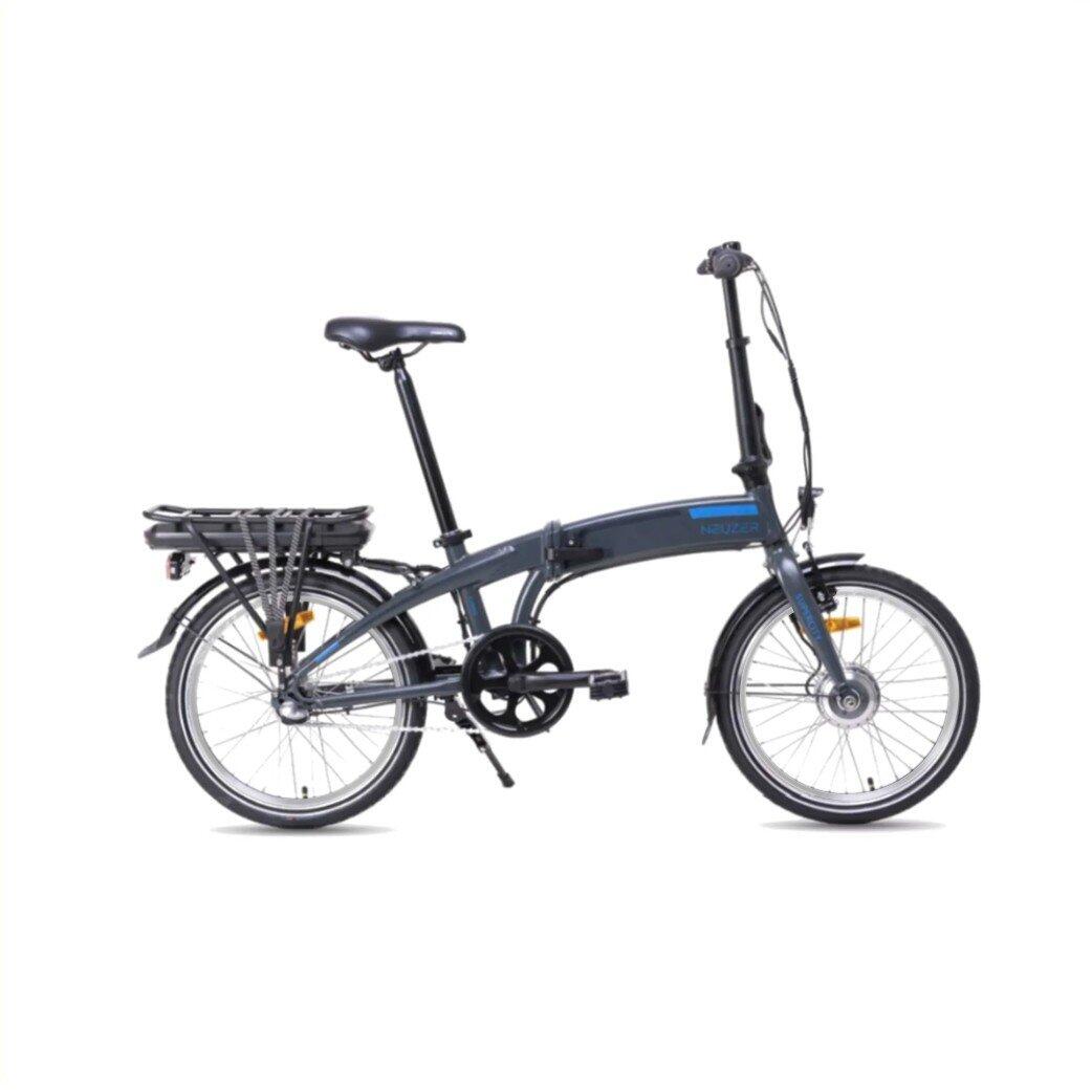iCycle E-Vouwfiets Supercity, grey/metal