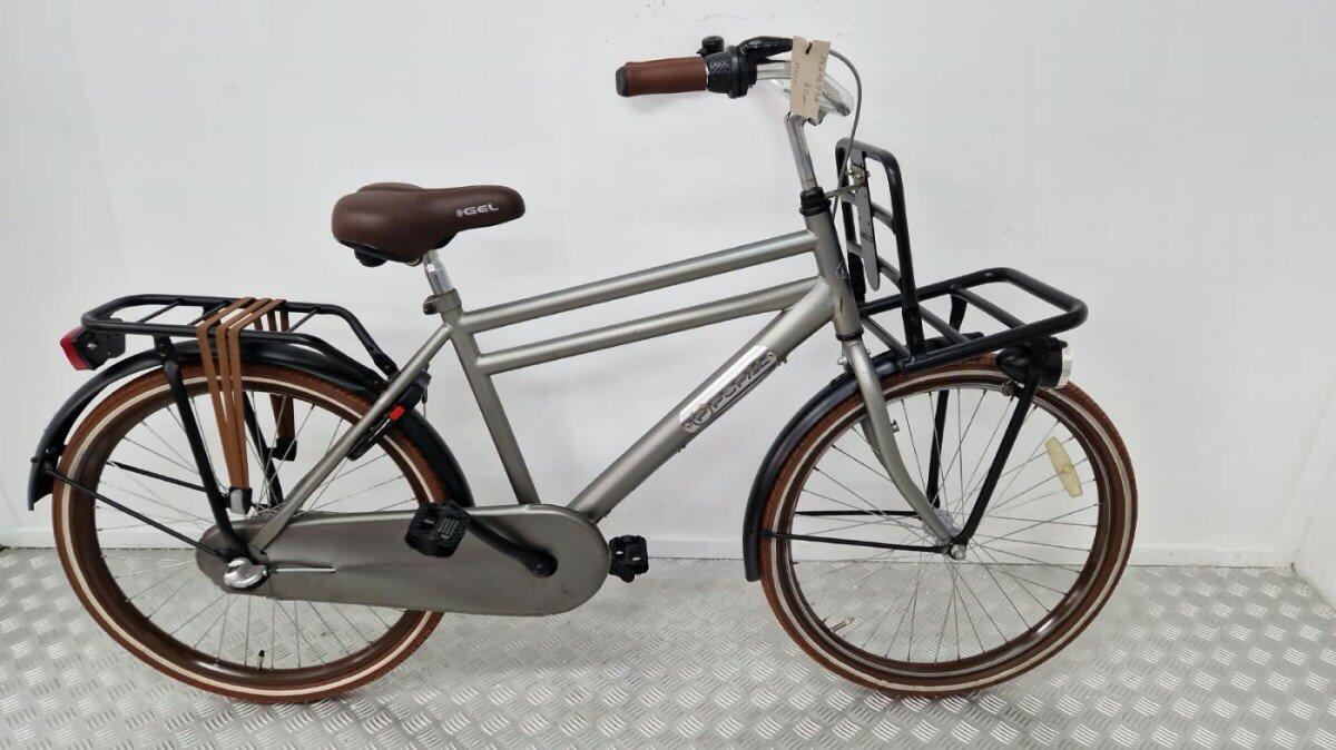 Popal Transportfiets | Gebruikt | 3 maanden gara | 24 in, grey/metal