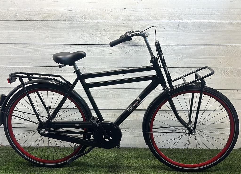 Cortina transport city bike, black