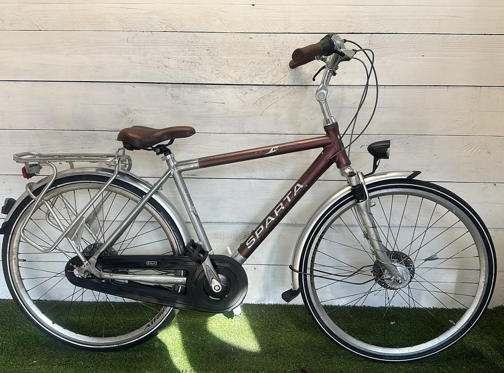 Sparta city bike, grey/metal