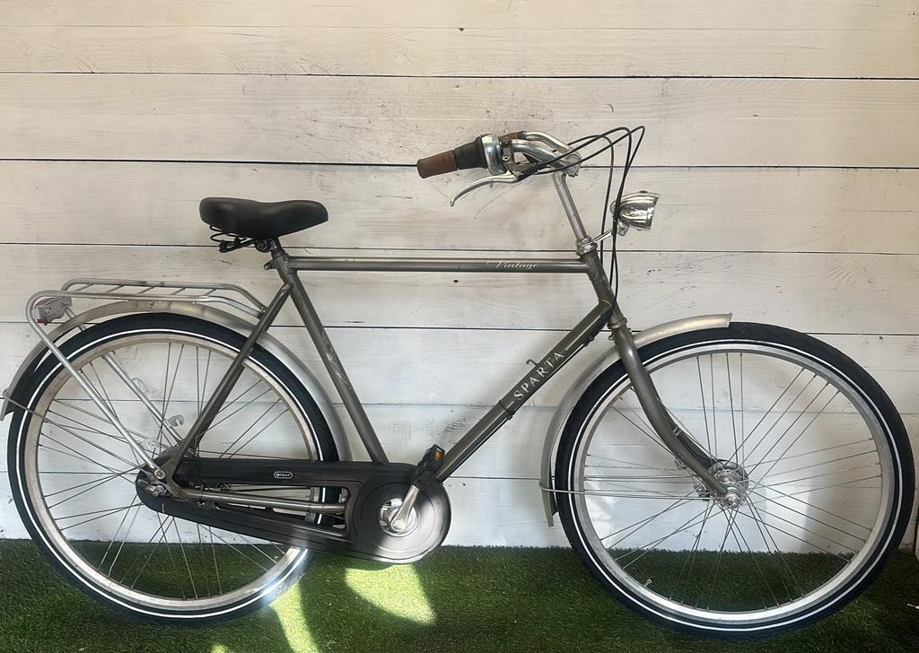 Sparta city bike, grey/metal