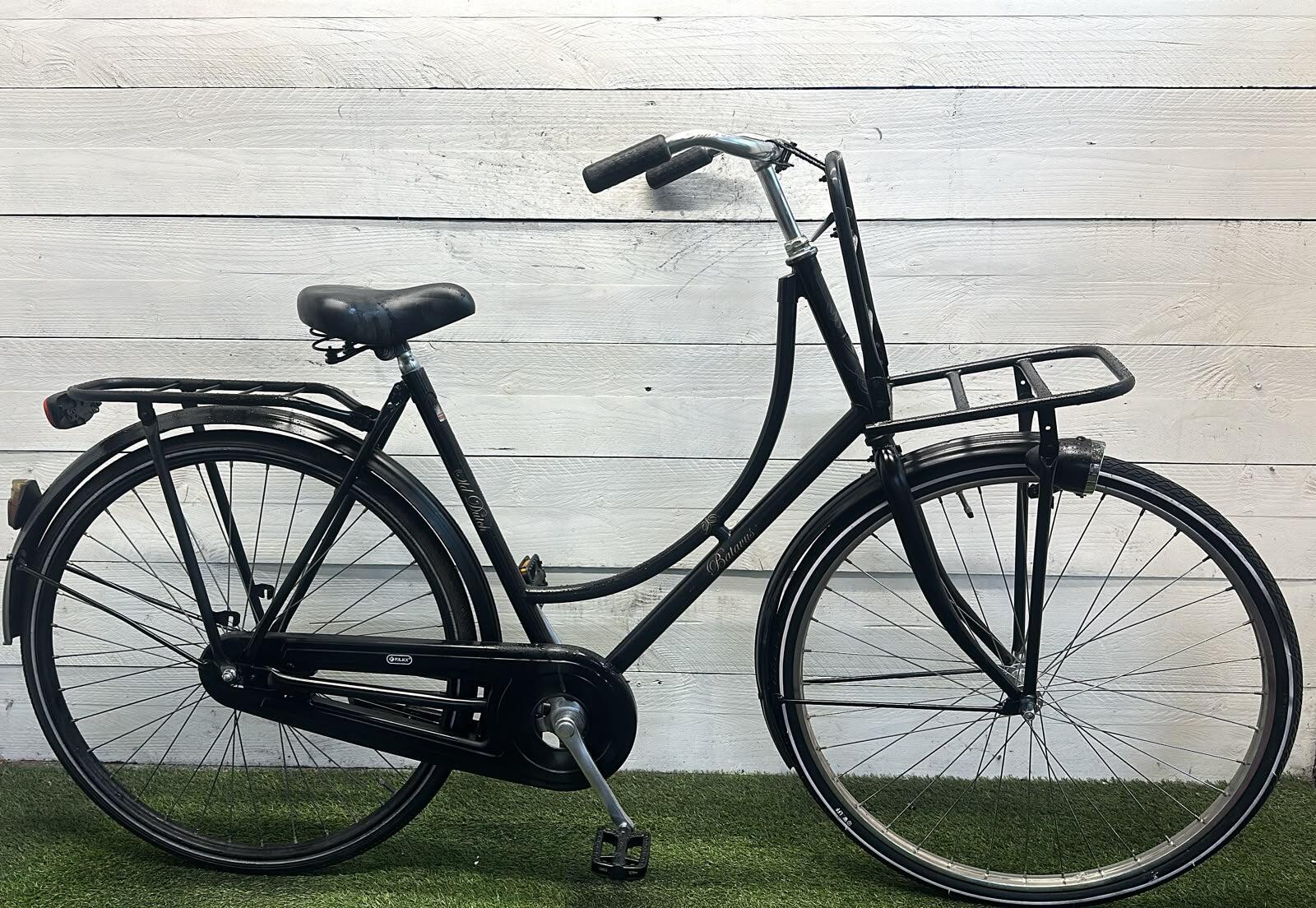 Batavus transport city bike, black