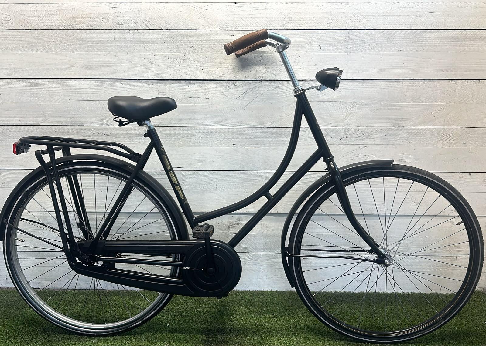 BSP classic dutch city bike, black