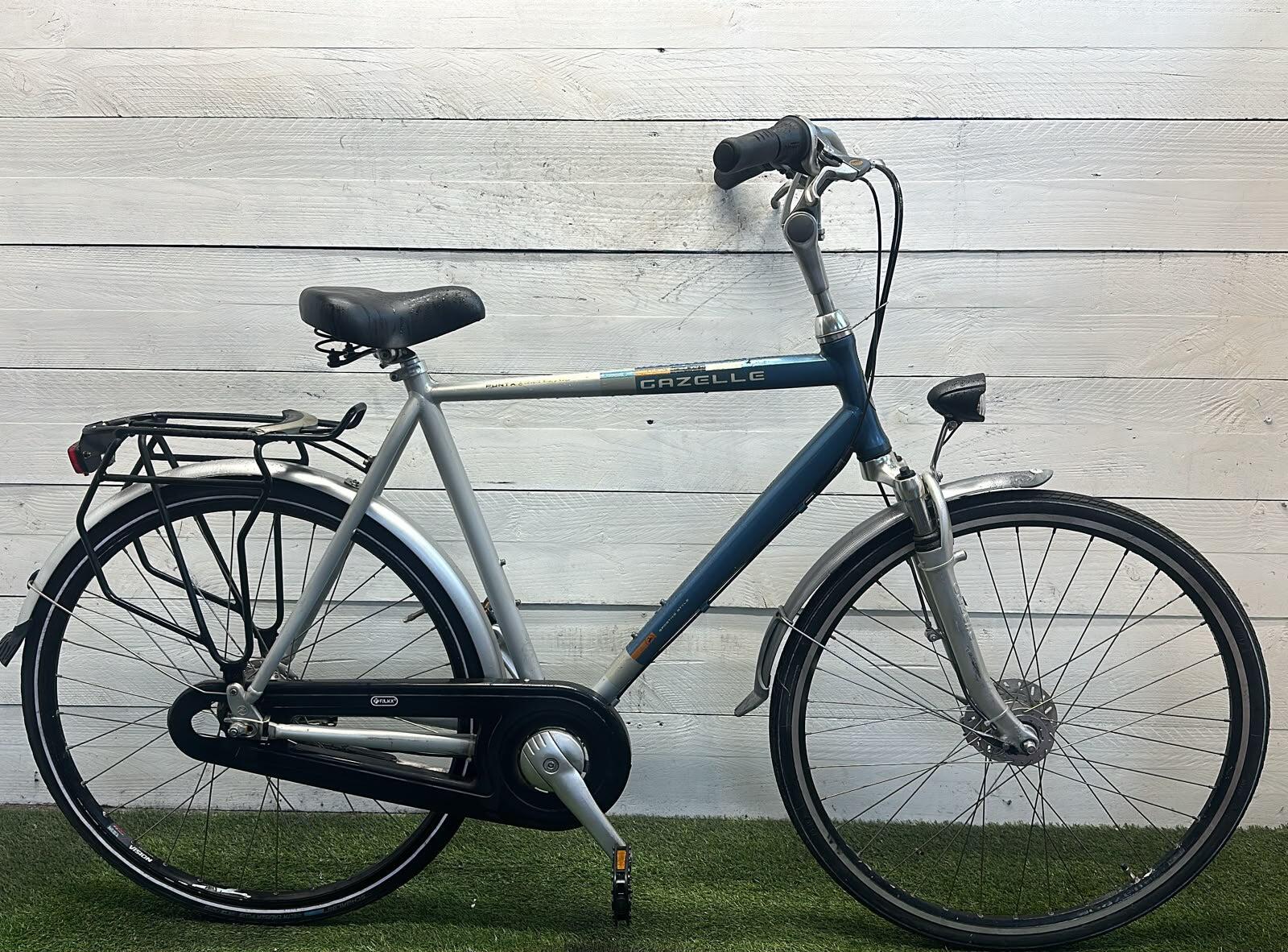 Gazelle city bike, blue