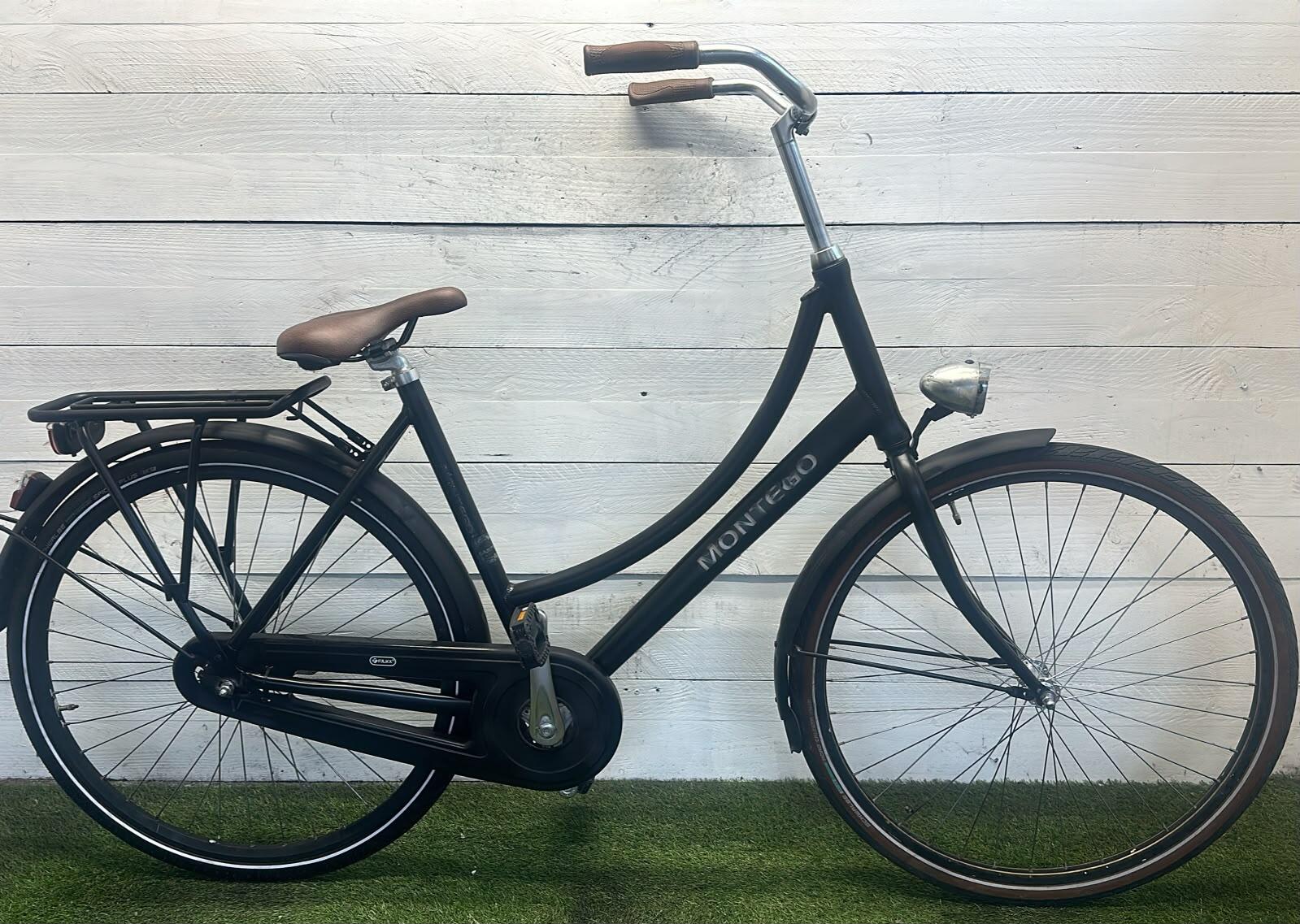 Montego city bike, black